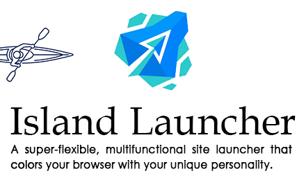 ブラウザ拡張ラウンチャー Island Launcher with tab control