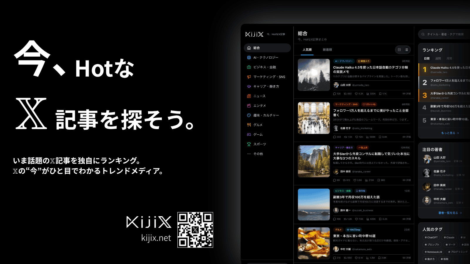 KijiX - HotなX記事まとめ