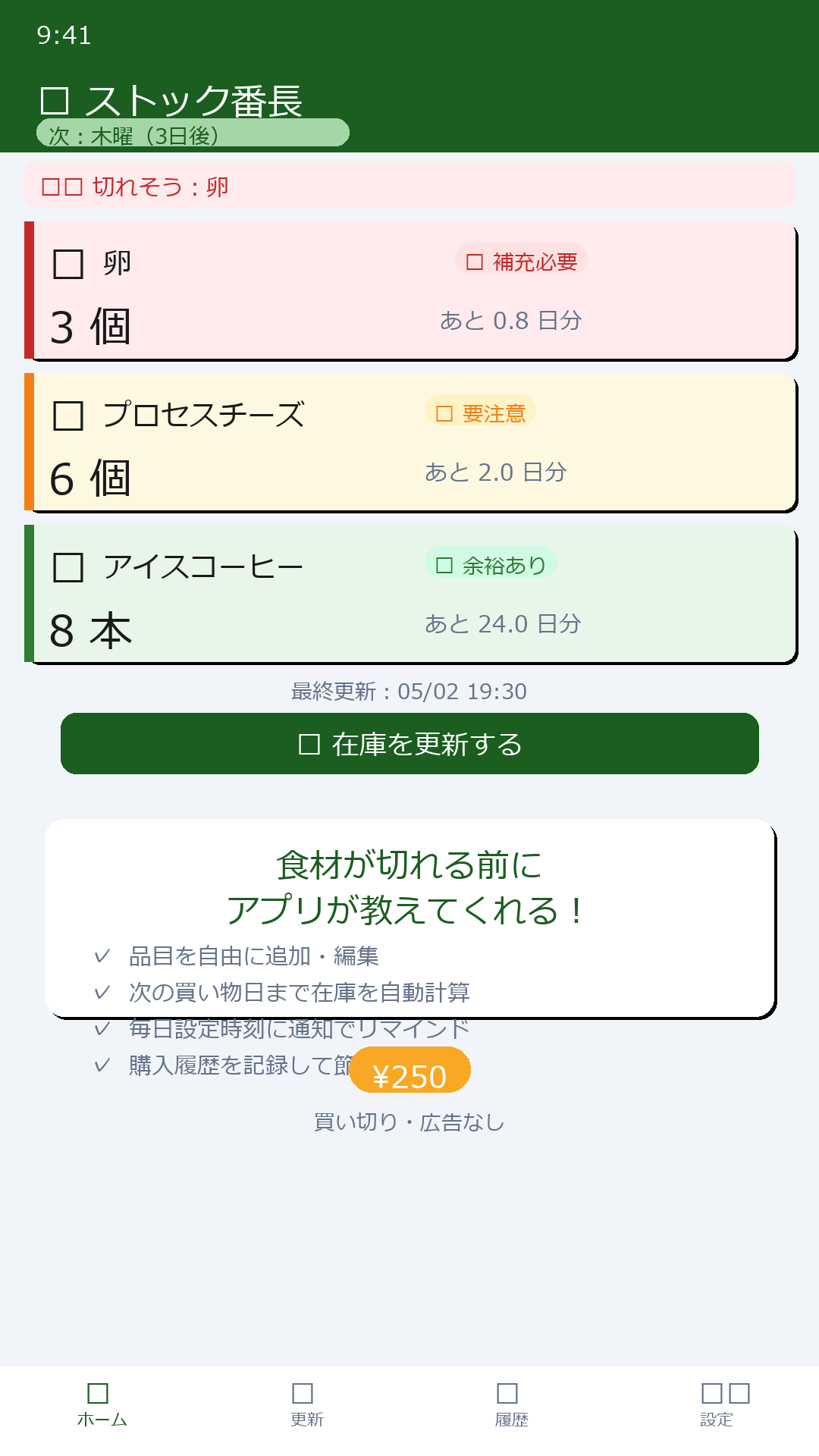 ストック番長
