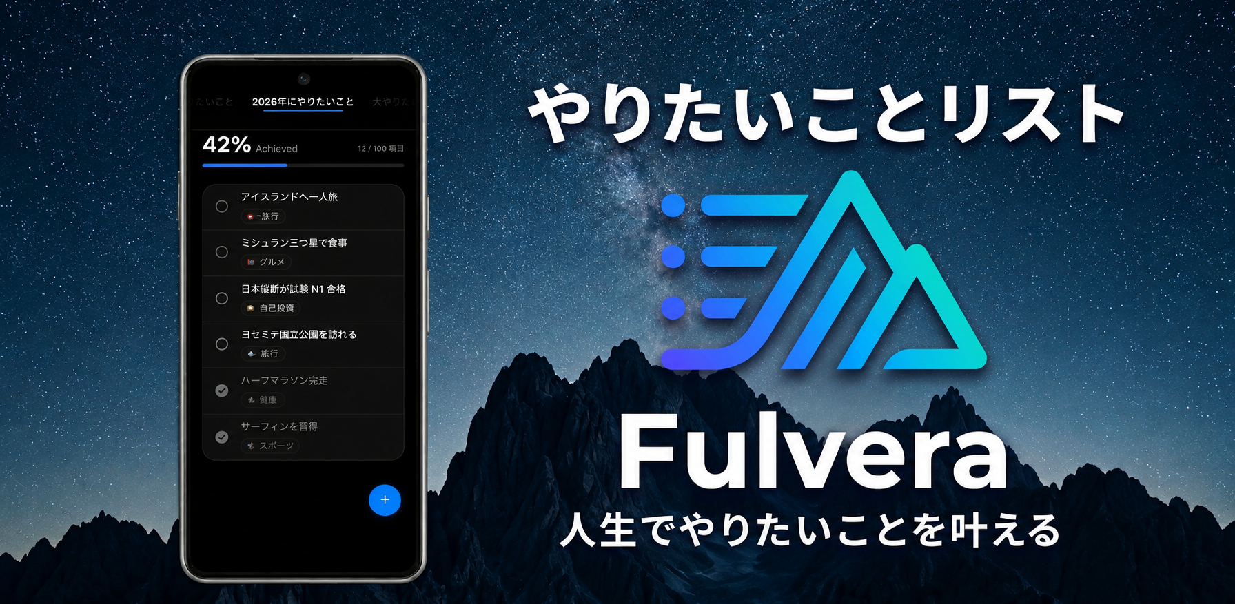 やりたいことリスト - Fulvera
