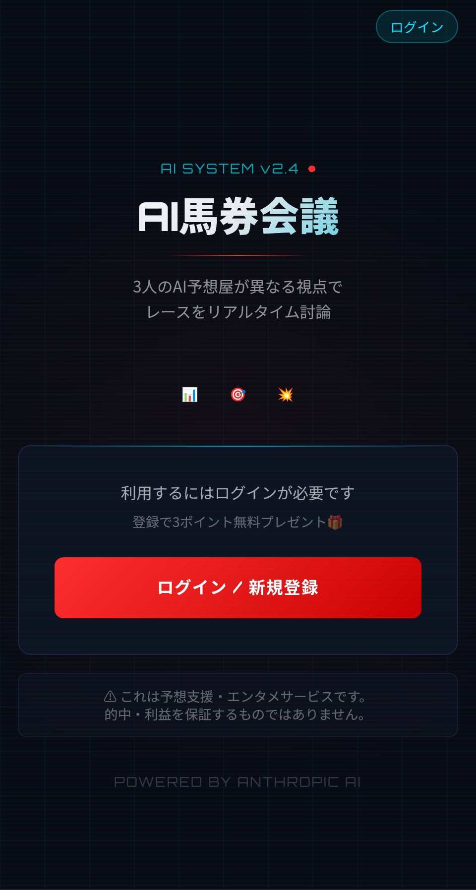 AI馬券会議