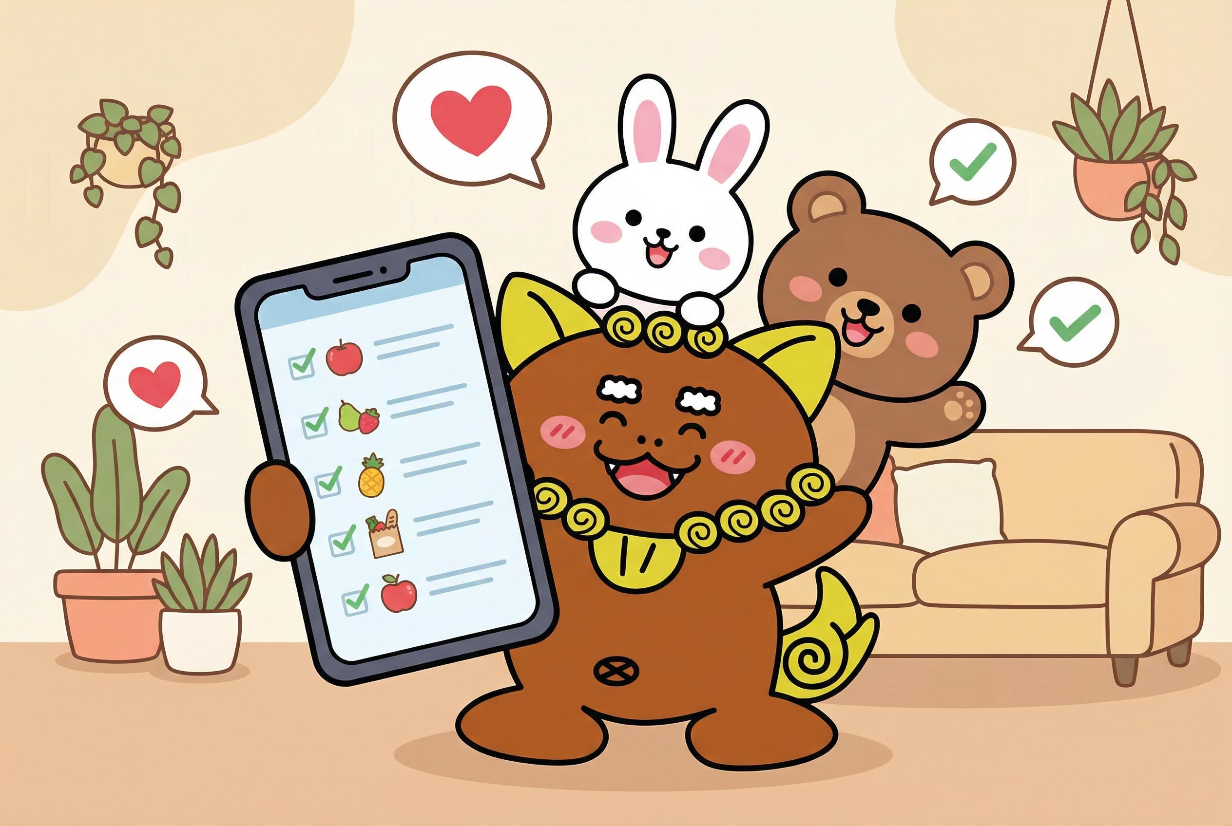 【無料】買い物リスト共有アプリ|LINEで家族とかんたん共有 | Share Cart