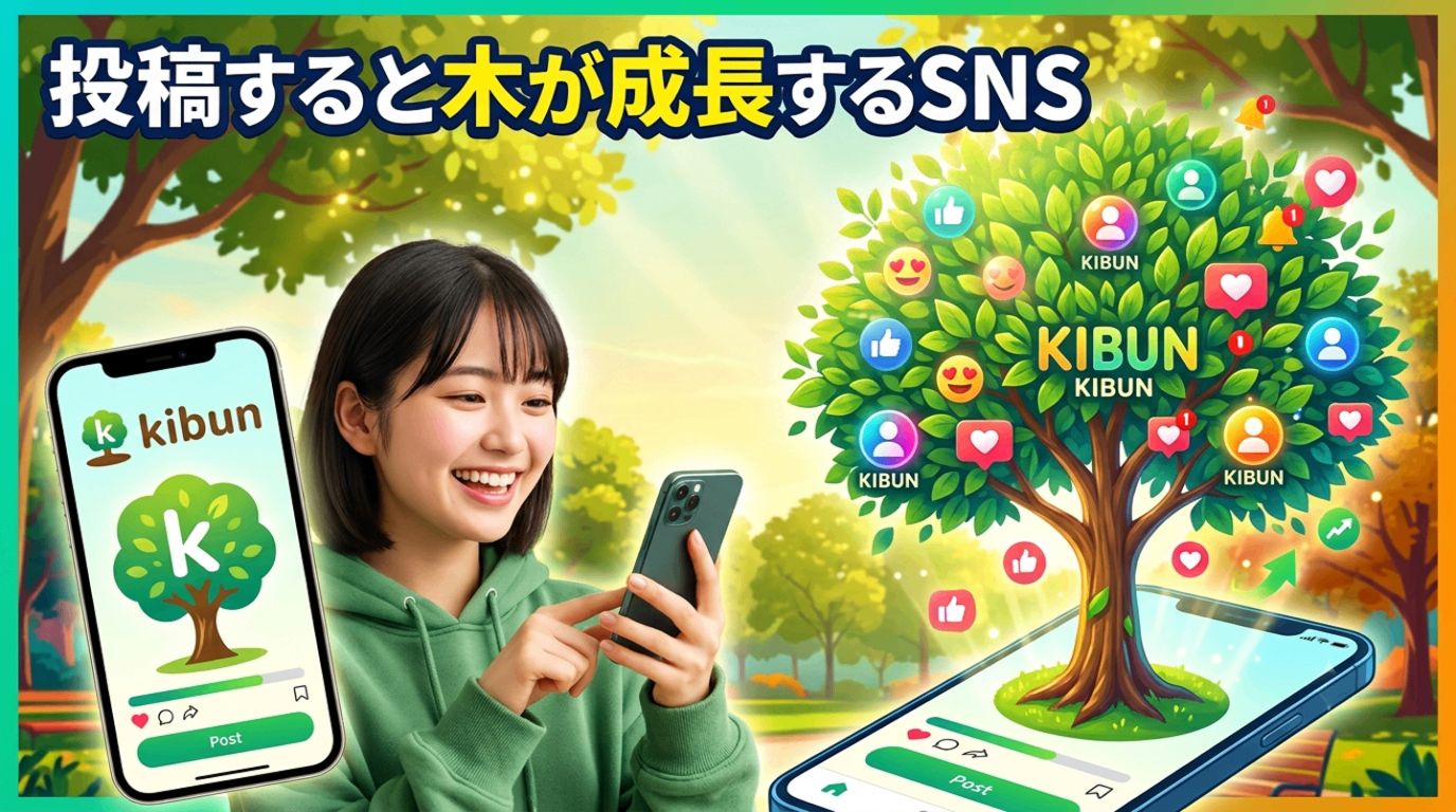 Kibun — 毎日が、木になる。